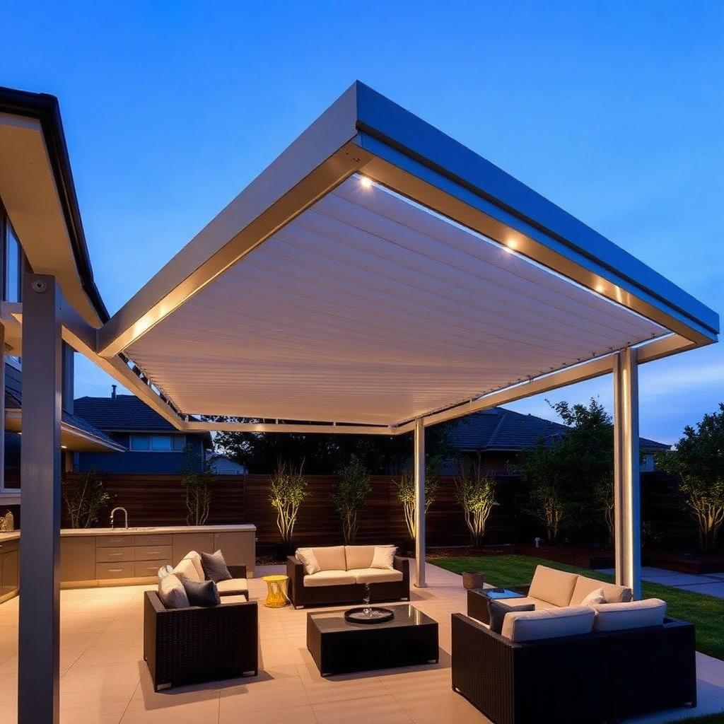 Louvered & Solid Pergolas
