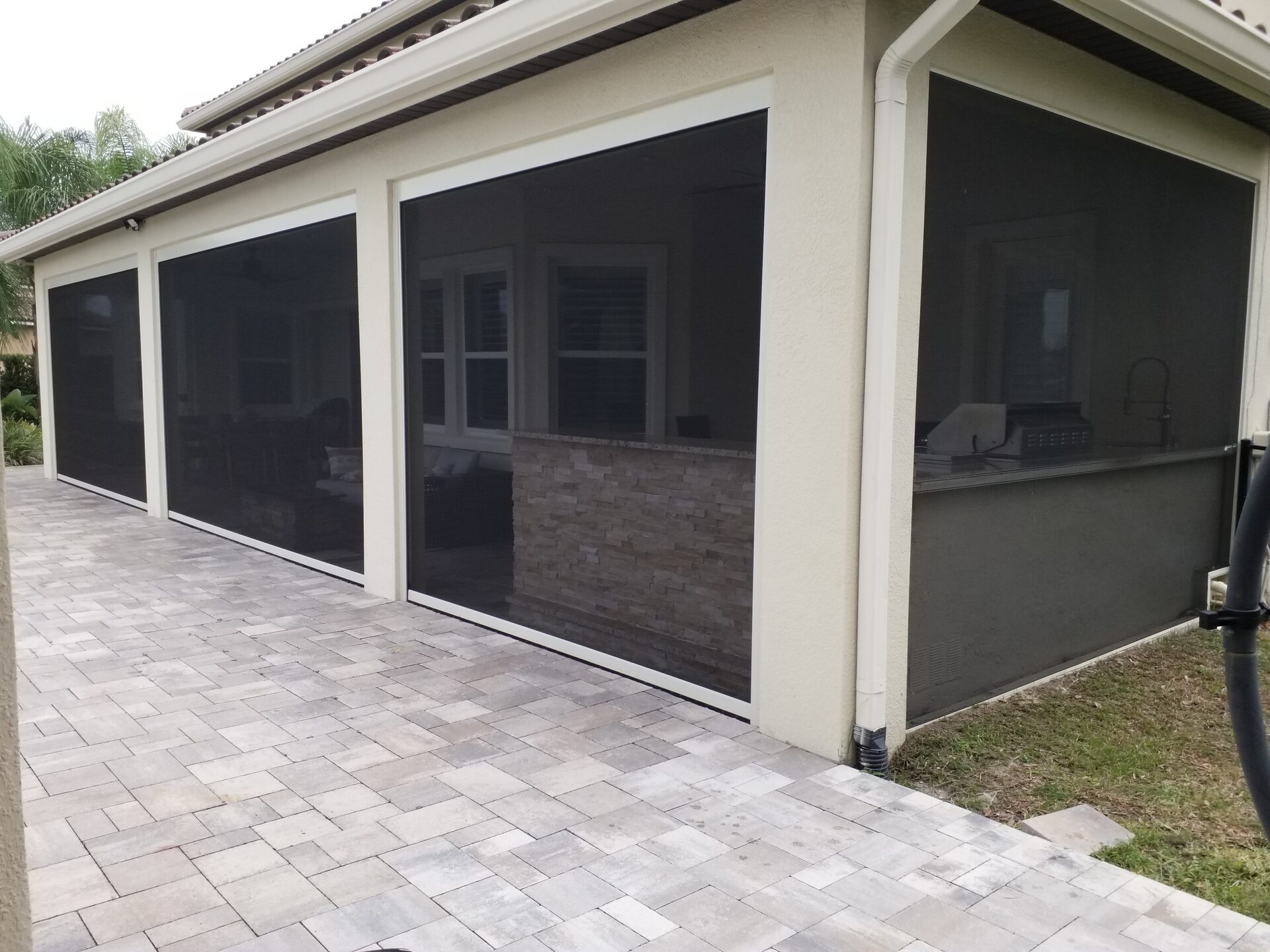 Retractable Vinyl Panels